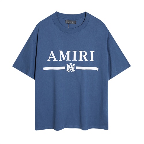 Cheap Amiri T-Shirts Short Sleeved For Unisex #1181292 Replica Wholesale [$25.00 USD] [ITEM#1181292] on Replica Amiri T-Shirts