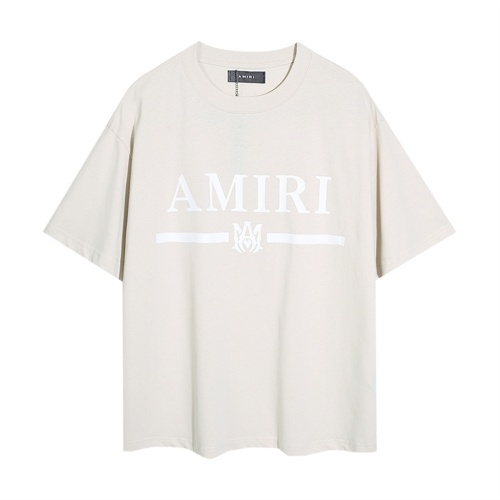 Cheap Amiri T-Shirts Short Sleeved For Unisex #1181293 Replica Wholesale [$25.00 USD] [ITEM#1181293] on Replica Amiri T-Shirts