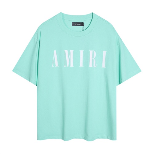 Cheap Amiri T-Shirts Short Sleeved For Unisex #1181295 Replica Wholesale [$25.00 USD] [ITEM#1181295] on Replica Amiri T-Shirts