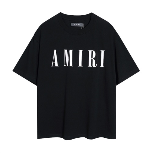 Cheap Amiri T-Shirts Short Sleeved For Unisex #1181296 Replica Wholesale [$25.00 USD] [ITEM#1181296] on Replica Amiri T-Shirts