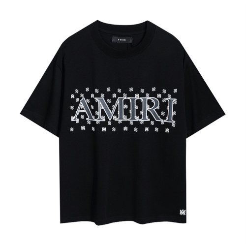Cheap Amiri T-Shirts Short Sleeved For Unisex #1181299 Replica Wholesale [$25.00 USD] [ITEM#1181299] on Replica Amiri T-Shirts