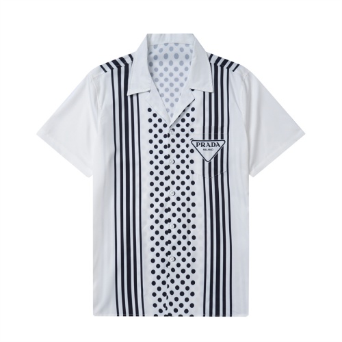 Cheap Prada Shirts Short Sleeved For Men #1181417 Replica Wholesale [$29.00 USD] [ITEM#1181417] on Replica Prada Shirts