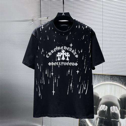 Cheap Chrome Hearts T-Shirts Short Sleeved For Unisex #1181437 Replica Wholesale [$32.00 USD] [ITEM#1181437] on Replica Chrome Hearts T-Shirts