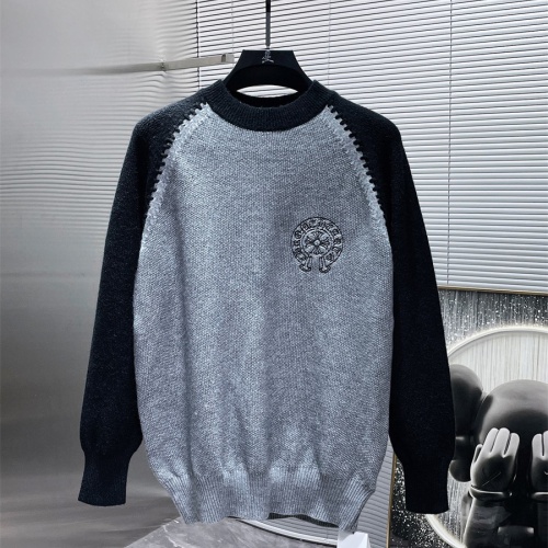 Cheap Chrome Hearts Sweater Long Sleeved For Unisex #1181443 Replica Wholesale [$48.00 USD] [ITEM#1181443] on Replica Chrome Hearts Sweater