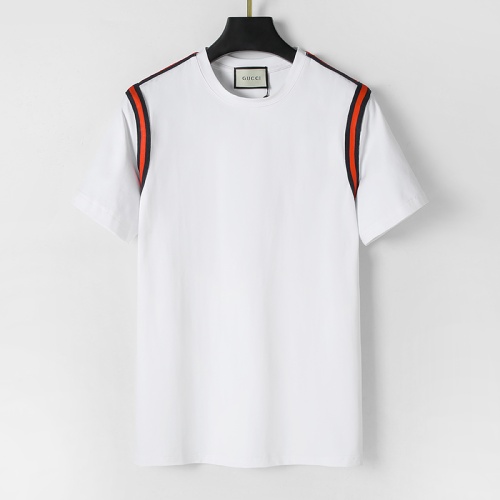 Cheap Gucci T-Shirts Short Sleeved For Men #1181484 Replica Wholesale [$25.00 USD] [ITEM#1181484] on Replica Gucci T-Shirts