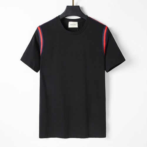 Cheap Gucci T-Shirts Short Sleeved For Men #1181485 Replica Wholesale [$25.00 USD] [ITEM#1181485] on Replica Gucci T-Shirts