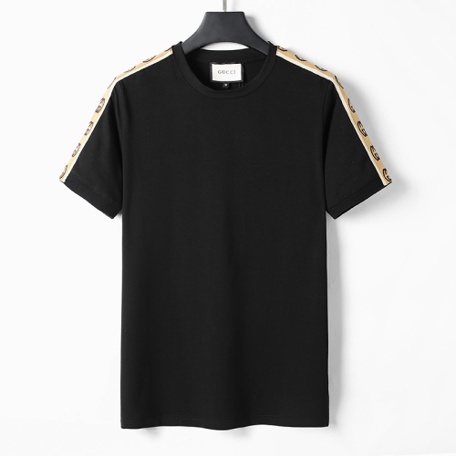 Cheap Gucci T-Shirts Short Sleeved For Men #1181493 Replica Wholesale [$25.00 USD] [ITEM#1181493] on Replica Gucci T-Shirts