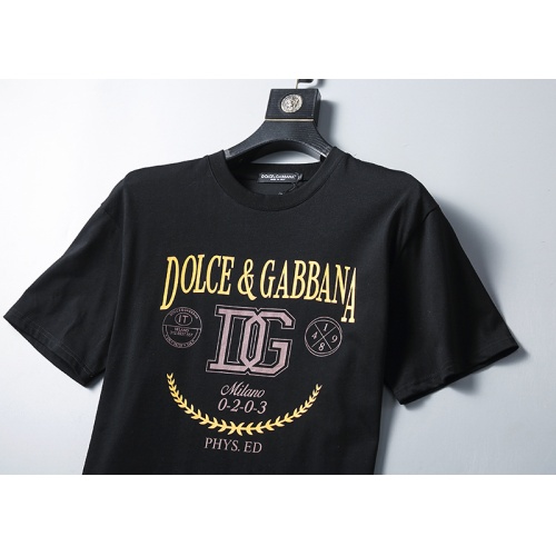 Cheap Dolce &amp; Gabbana D&amp;G T-Shirts Short Sleeved For Men #1181518 Replica Wholesale [$25.00 USD] [ITEM#1181518] on Replica Dolce &amp; Gabbana D&amp;G T-Shirts