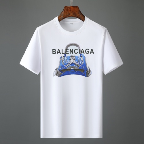Cheap Balenciaga T-Shirts Short Sleeved For Men #1181554 Replica Wholesale [$25.00 USD] [ITEM#1181554] on Replica Balenciaga T-Shirts