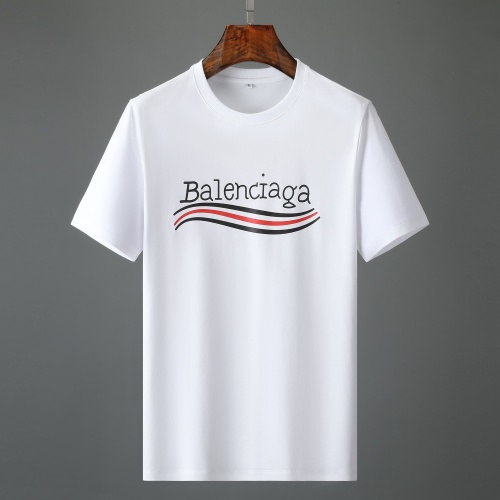 Cheap Balenciaga T-Shirts Short Sleeved For Men #1181579 Replica Wholesale [$25.00 USD] [ITEM#1181579] on Replica Balenciaga T-Shirts