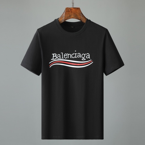 Cheap Balenciaga T-Shirts Short Sleeved For Men #1181580 Replica Wholesale [$25.00 USD] [ITEM#1181580] on Replica Balenciaga T-Shirts