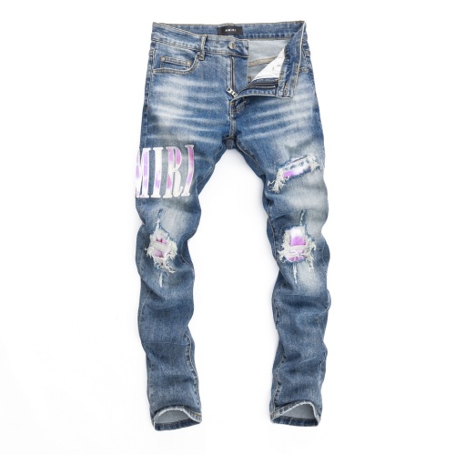 Cheap Amiri Jeans For Men #1181596 Replica Wholesale [$60.00 USD] [ITEM#1181596] on Replica Amiri Jeans
