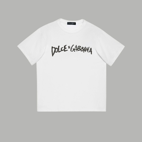 Cheap Dolce &amp; Gabbana D&amp;G T-Shirts Short Sleeved For Unisex #1181627 Replica Wholesale [$40.00 USD] [ITEM#1181627] on Replica Dolce &amp; Gabbana D&amp;G T-Shirts