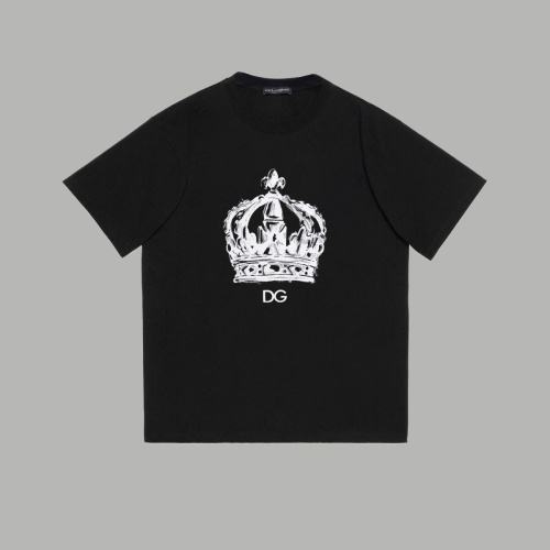 Cheap Dolce &amp; Gabbana D&amp;G T-Shirts Short Sleeved For Unisex #1181631 Replica Wholesale [$40.00 USD] [ITEM#1181631] on Replica Dolce &amp; Gabbana D&amp;G T-Shirts