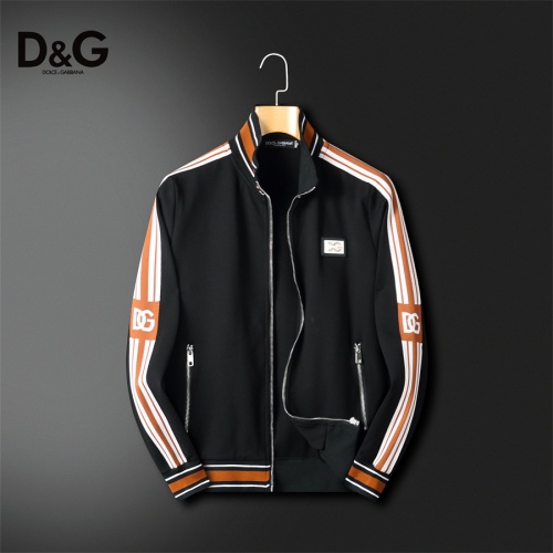 Cheap Dolce &amp; Gabbana D&amp;G Tracksuits Long Sleeved For Men #1181635 Replica Wholesale [$85.00 USD] [ITEM#1181635] on Replica Dolce &amp; Gabbana D&amp;G Tracksuits