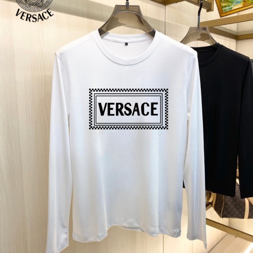 Cheap Versace T-Shirts Long Sleeved For Unisex #1181674 Replica Wholesale [$34.00 USD] [ITEM#1181674] on Replica Versace T-Shirts