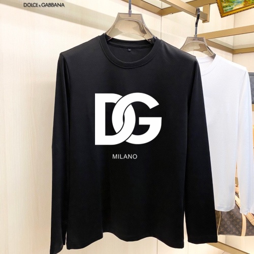Cheap Dolce &amp; Gabbana D&amp;G T-Shirts Long Sleeved For Unisex #1181683 Replica Wholesale [$34.00 USD] [ITEM#1181683] on Replica Dolce &amp; Gabbana D&amp;G T-Shirts