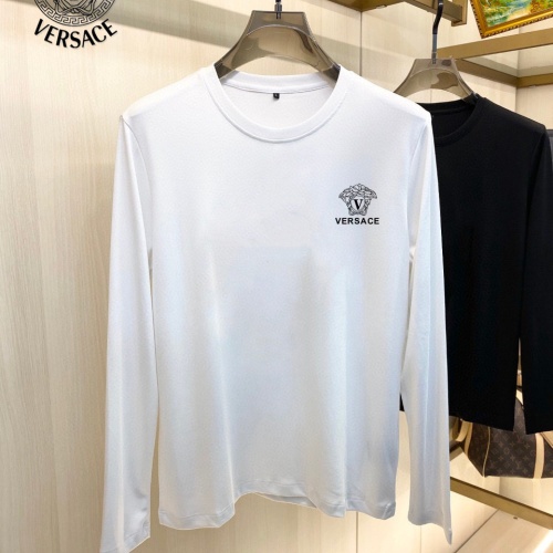 Cheap Versace T-Shirts Long Sleeved For Unisex #1181720 Replica Wholesale [$34.00 USD] [ITEM#1181720] on Replica Versace T-Shirts