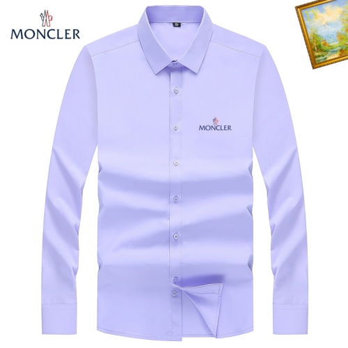 Cheap Moncler Shirts Long Sleeved For Unisex #1181848 Replica Wholesale [$40.00 USD] [ITEM#1181848] on Replica Moncler Shirts