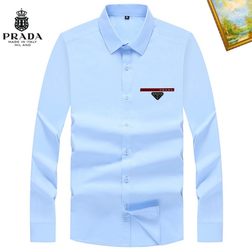 Cheap Prada Shirts Long Sleeved For Unisex #1181851 Replica Wholesale [$40.00 USD] [ITEM#1181851] on Replica Prada Shirts