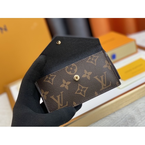 Cheap Louis Vuitton LV Card Case In Black For Women #1182108 Replica Wholesale [$36.00 USD] [ITEM#1182108] on Replica Louis Vuitton LV Wallets