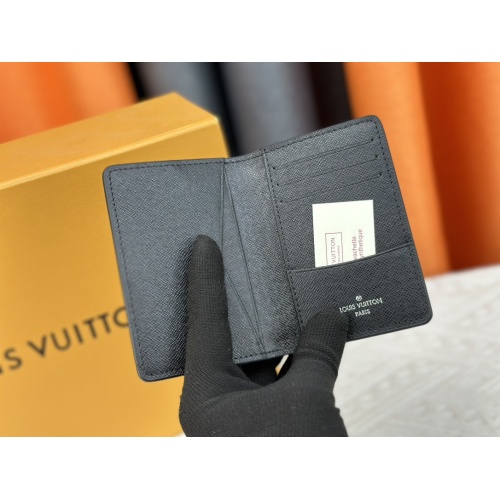 Cheap Louis Vuitton LV Card Case In Black For Unisex #1182114 Replica Wholesale [$29.00 USD] [ITEM#1182114] on Replica Louis Vuitton LV Wallets