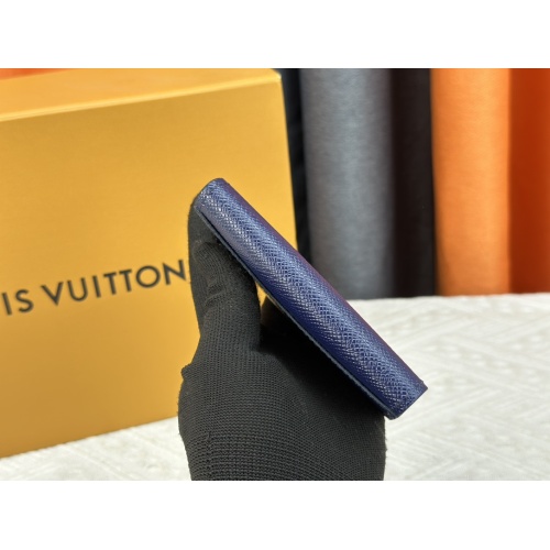 Cheap Louis Vuitton LV Card Case In Blue For Unisex #1182115 Replica Wholesale [$29.00 USD] [ITEM#1182115] on Replica Louis Vuitton LV Wallets