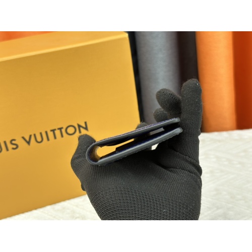 Cheap Louis Vuitton LV Card Case In Blue For Unisex #1182115 Replica Wholesale [$29.00 USD] [ITEM#1182115] on Replica Louis Vuitton LV Wallets