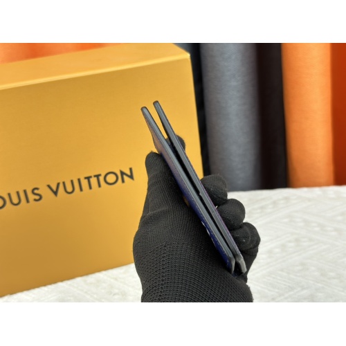 Cheap Louis Vuitton LV Card Case In Blue For Unisex #1182115 Replica Wholesale [$29.00 USD] [ITEM#1182115] on Replica Louis Vuitton LV Wallets