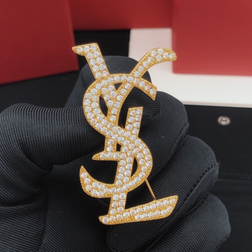 Cheap Yves Saint Laurent Brooches For Women #1182329 Replica Wholesale [$32.00 USD] [ITEM#1182329] on Replica Yves Saint Laurent Brooches