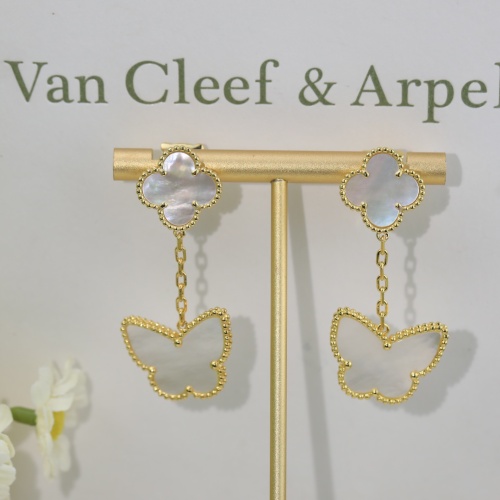 Cheap Van Cleef &amp; Arpels Earrings For Women #1182424 Replica Wholesale [$39.00 USD] [ITEM#1182424] on Replica Van Cleef &amp; Arpels Earrings