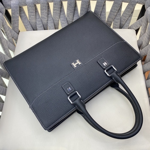 Cheap Hermes AAA Man Handbags #1182727 Replica Wholesale [$158.00 USD] [ITEM#1182727] on Replica Hermes AAA Man Handbags