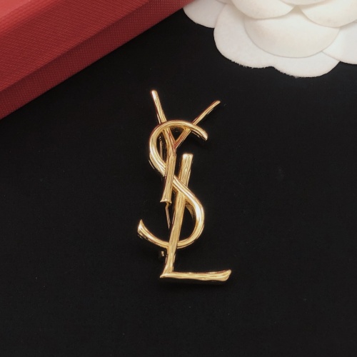 Cheap Yves Saint Laurent Brooches For Women #1182736 Replica Wholesale [$27.00 USD] [ITEM#1182736] on Replica Yves Saint Laurent Brooches