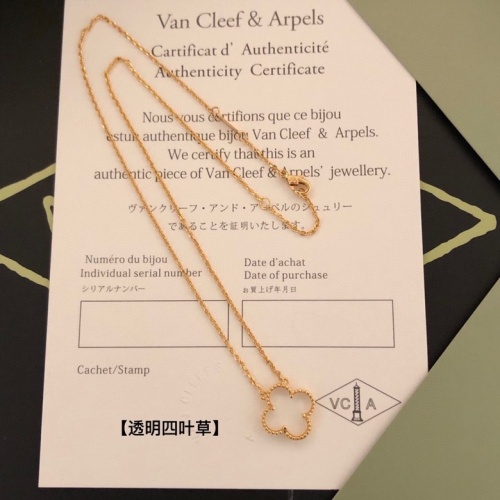 Cheap Van Cleef &amp; Arpels Necklaces #1182886 Replica Wholesale [$25.00 USD] [ITEM#1182886] on Replica Van Cleef &amp; Arpels Necklaces