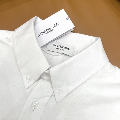 Cheap Thom Browne TB Shirts Long Sleeved For Unisex #1183214 Replica Wholesale [$45.00 USD] [ITEM#1183214] on Replica Thom Browne TB Shirts