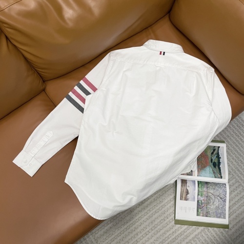 Cheap Thom Browne TB Shirts Long Sleeved For Unisex #1183221 Replica Wholesale [$52.00 USD] [ITEM#1183221] on Replica Thom Browne TB Shirts