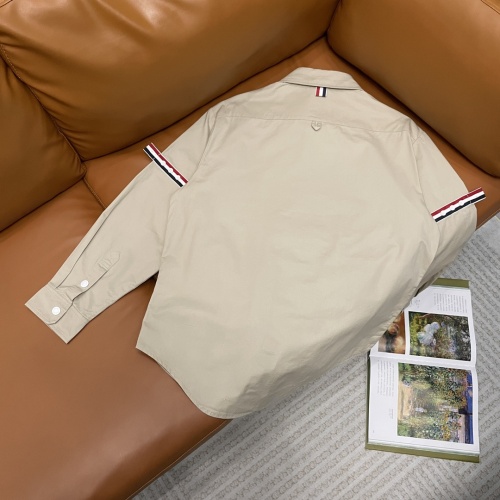 Cheap Thom Browne TB Shirts Long Sleeved For Unisex #1183223 Replica Wholesale [$60.00 USD] [ITEM#1183223] on Replica Thom Browne TB Shirts