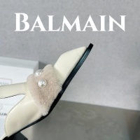 Cheap Balmain Slippers For Women #1174288 Replica Wholesale [$130.00 USD] [ITEM#1174288] on Replica Balmain Slippers
