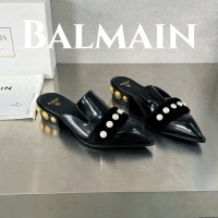 Cheap Balmain Slippers For Women #1174292 Replica Wholesale [$130.00 USD] [ITEM#1174292] on Replica Balmain Slippers