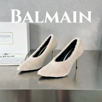 Cheap Balmain High-Heeled Shoes For Women #1174332 Replica Wholesale [$132.00 USD] [ITEM#1174332] on Replica Balmain High-Heeled Shoes