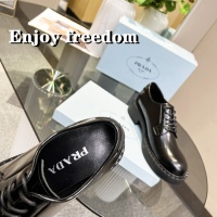 Cheap Prada Leather Shoes For Women #1174701 Replica Wholesale [$102.00 USD] [ITEM#1174701] on Replica Prada Leather Shoes