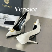 Cheap Versace High-Heeled Shoes For Women #1174794 Replica Wholesale [$118.00 USD] [ITEM#1174794] on Replica Versace High-Heeled Shoes