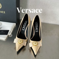 Cheap Versace High-Heeled Shoes For Women #1174795 Replica Wholesale [$118.00 USD] [ITEM#1174795] on Replica Versace High-Heeled Shoes