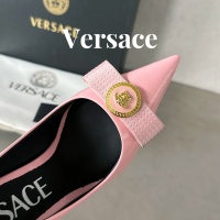 Cheap Versace High-Heeled Shoes For Women #1174796 Replica Wholesale [$118.00 USD] [ITEM#1174796] on Replica Versace High-Heeled Shoes