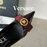 Cheap Versace High-Heeled Shoes For Women #1174797 Replica Wholesale [$118.00 USD] [ITEM#1174797] on Replica Versace High-Heeled Shoes