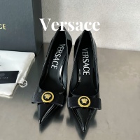 Cheap Versace High-Heeled Shoes For Women #1174798 Replica Wholesale [$118.00 USD] [ITEM#1174798] on Replica Versace High-Heeled Shoes