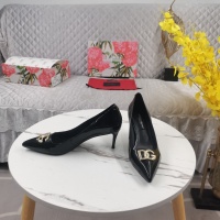 Cheap Dolce &amp; Gabbana D&amp;G High-Heeled Shoes For Women #1174806 Replica Wholesale [$130.00 USD] [ITEM#1174806] on Replica Dolce &amp; Gabbana D&amp;G High-Heeled Shoes