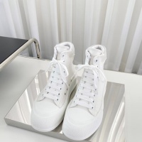 Cheap Alexander McQueen High Tops Shoes For Men #1174895 Replica Wholesale [$98.00 USD] [ITEM#1174895] on Replica Alexander McQueen High Tops Shoes
