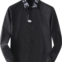 Versace Shirts Long Sleeved For Men #1174955