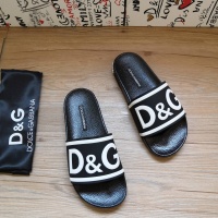 Cheap Dolce &amp; Gabbana D&amp;G Slippers For Men #1177211 Replica Wholesale [$48.00 USD] [ITEM#1177211] on Replica Dolce &amp; Gabbana D&amp;G Slippers
